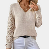 Damarah | Stylischer V-Ausschnitt Pullover