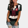 Damen T-Shirt mit Oktoberfest-Print | Kurzarm