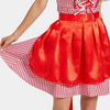 Elegantes rotes Dirndlkleid Damen für Oktoberfest