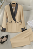 Jhenn | Tailleur mit Cigarette-Hose