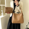 Saphira™ – Modische Henkeltasche - Kaffee