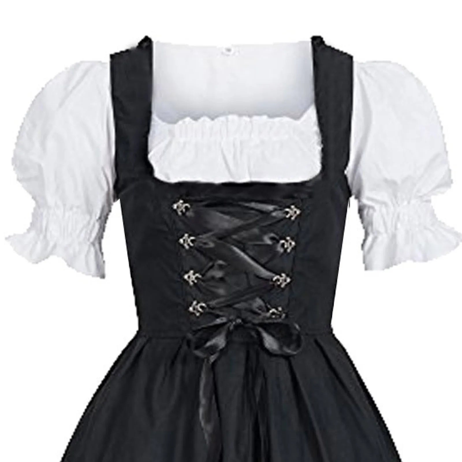 Elegantes Damen-Dirndl mit Schürze für das Oktoberfest
