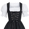 Elegantes Damen-Dirndl mit Schürze für das Oktoberfest