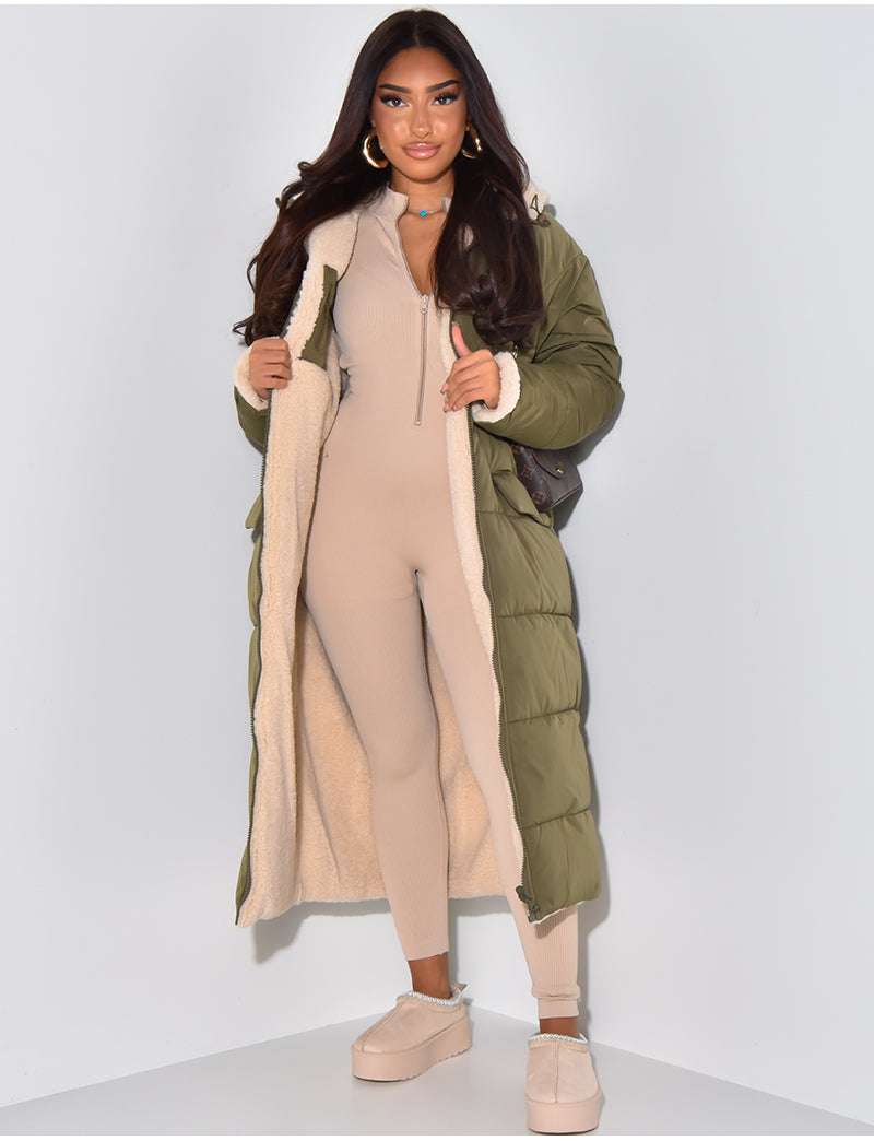 Blossom™ | Lange Jacke mit Wendefunktion