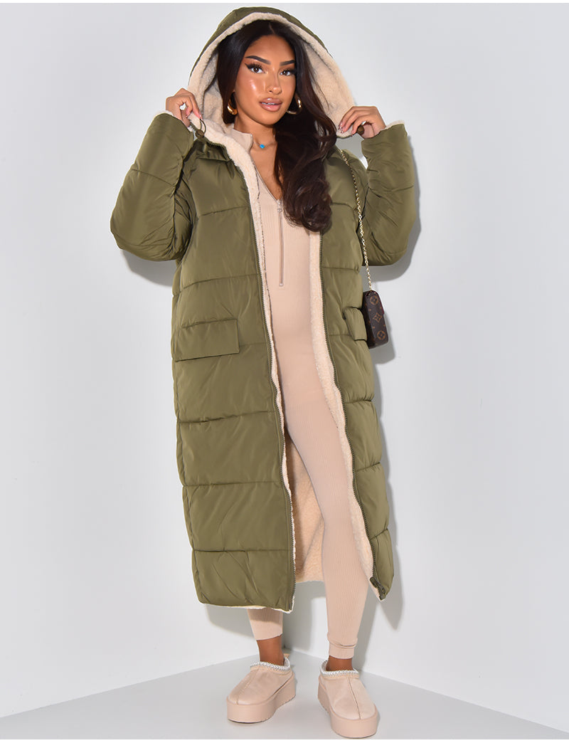 Blossom™ | Lange Jacke mit Wendefunktion