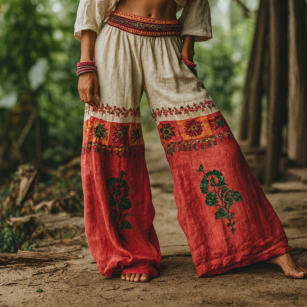 Ada™ | Bequeme Bohemian-Yogahose für entspannte Tage