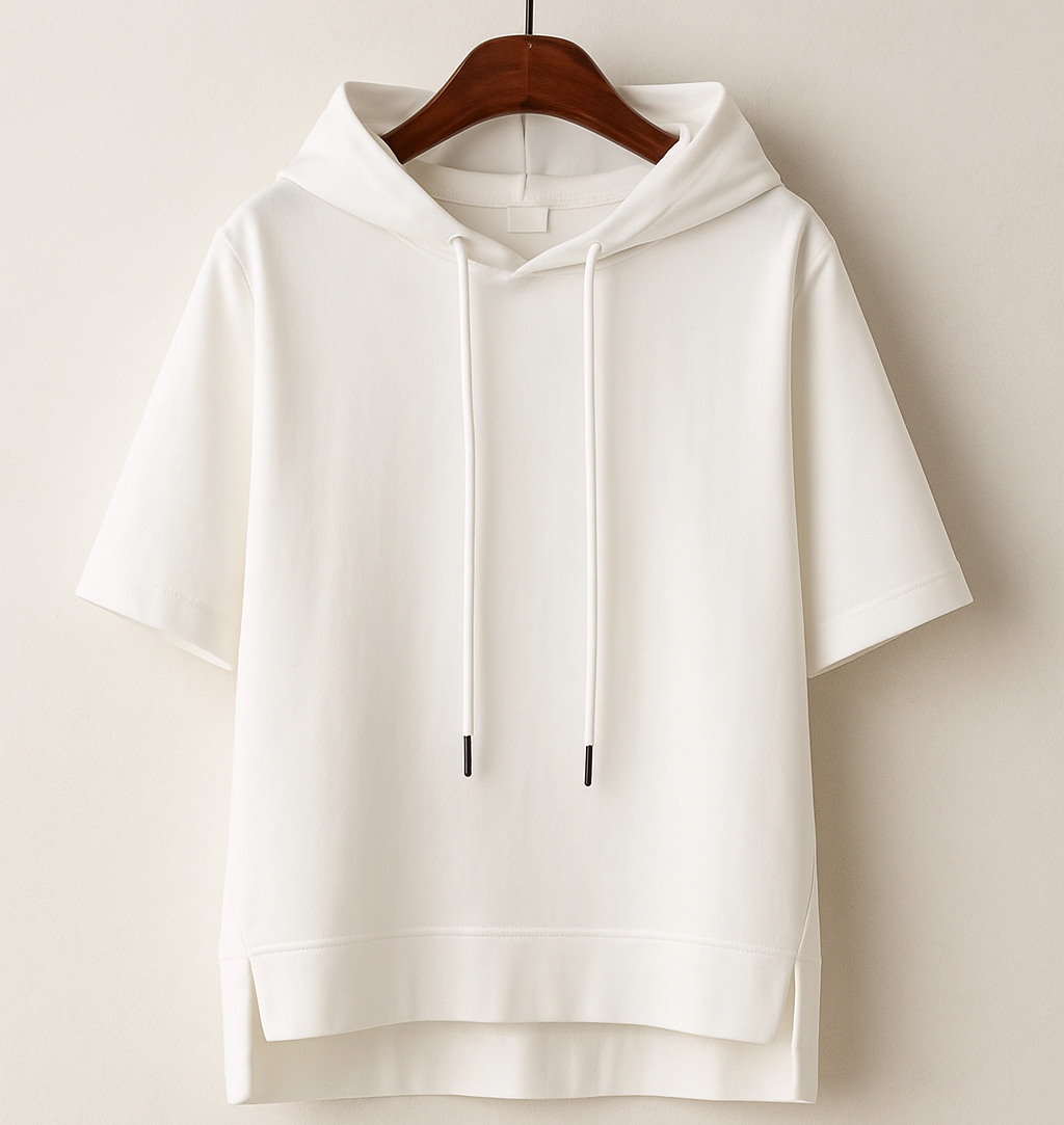 Alisy | Kurzarm-Kapuzenshirt