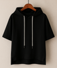 Alisy | Kurzarm-Kapuzenshirt