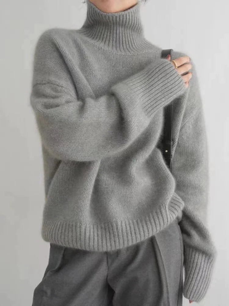 Isabe | Rollkragenpullover mit weichem Sitz