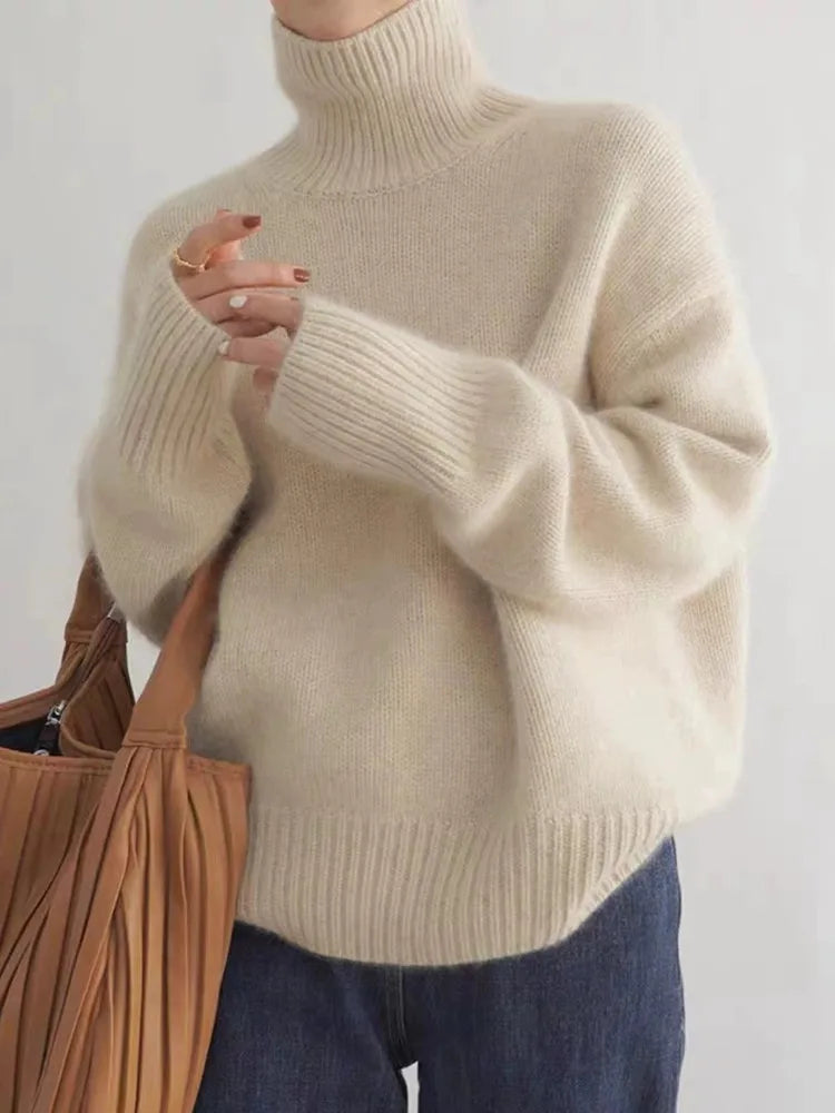 Isabe | Rollkragenpullover mit weichem Sitz