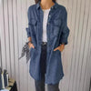 Julietta | lange Damen-Jeansjacke, vielseitig kombinierbar.