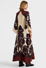 Geraldine | Elegantes Print-Kleid aus Satin