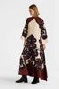 Geraldine | Elegantes Print-Kleid aus Satin
