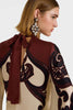 Geraldine | Elegantes Print-Kleid aus Satin