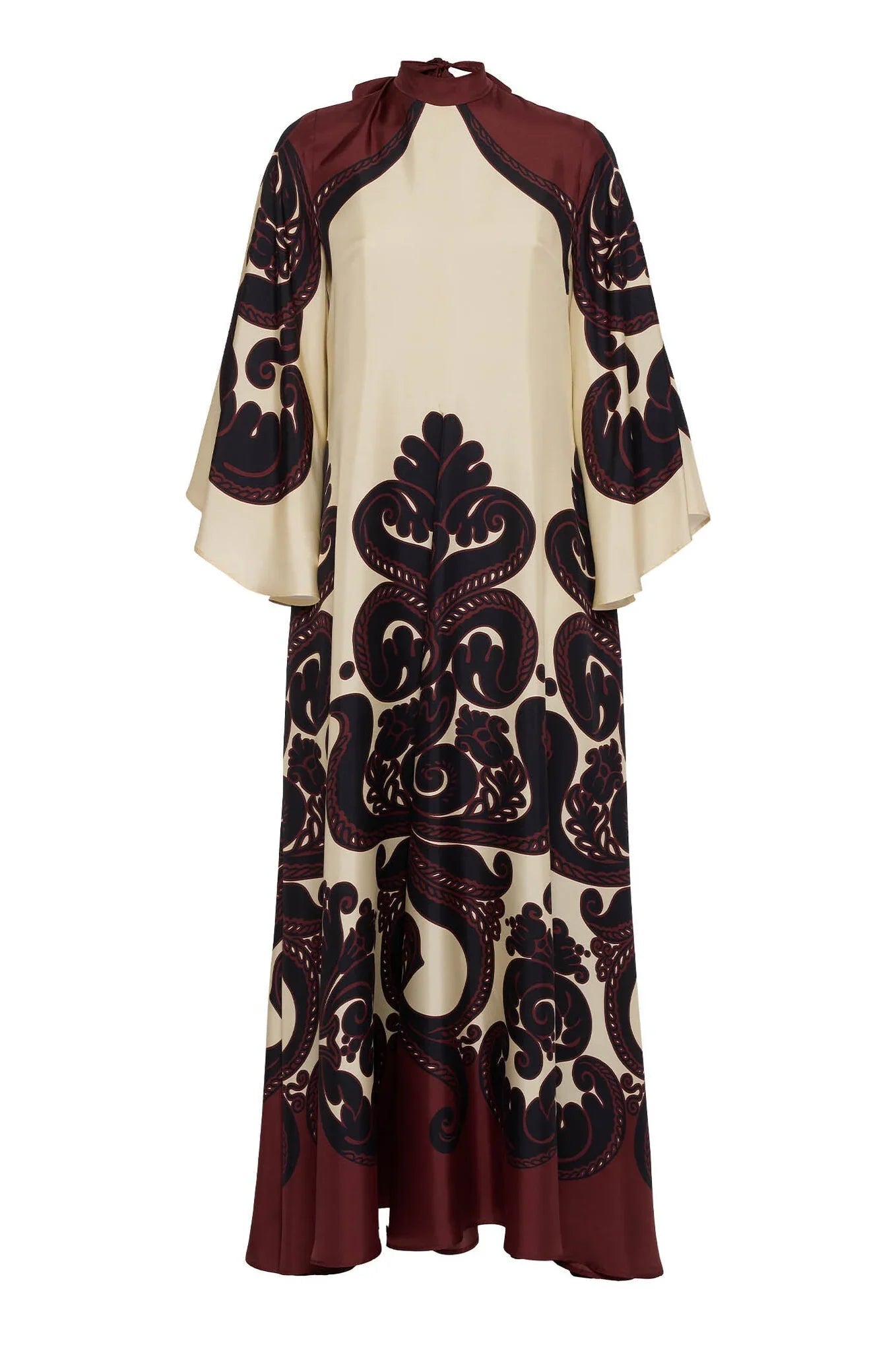 Geraldine | Elegantes Print-Kleid aus Satin