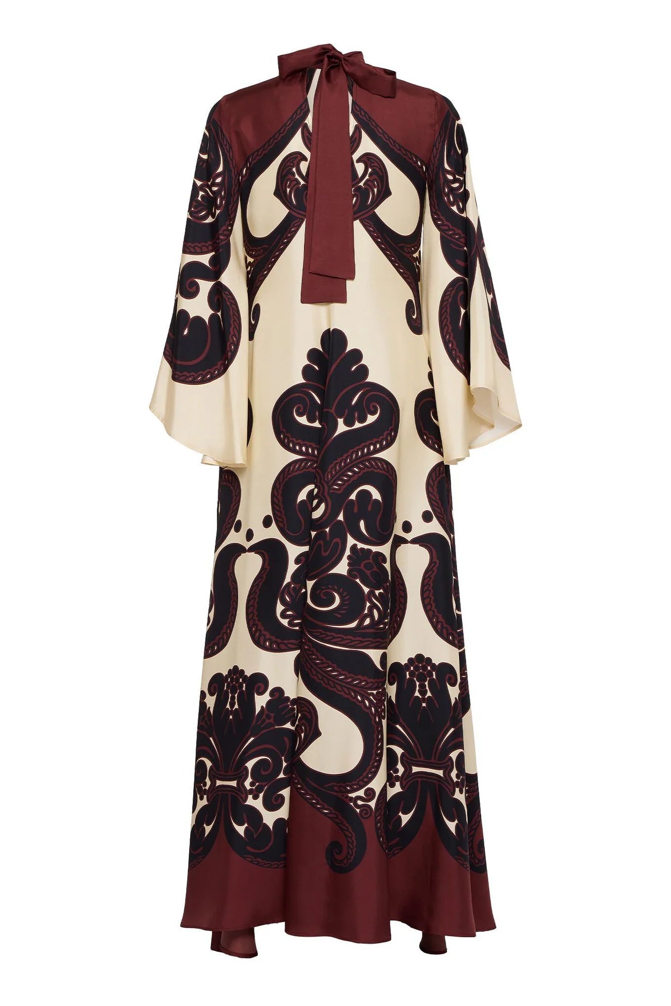 Geraldine | Elegantes Print-Kleid aus Satin