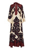 Geraldine | Elegantes Print-Kleid aus Satin