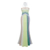 Selin | Ombre Strickträgerkleid