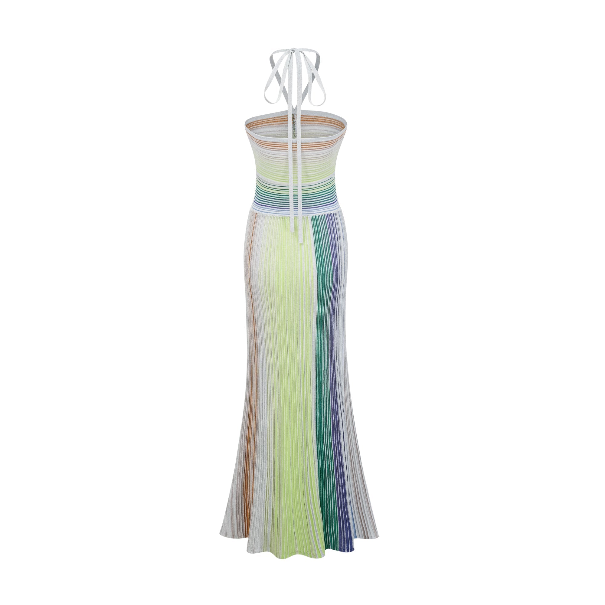 Selin | Ombre Strickträgerkleid