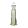 Selin | Ombre Strickträgerkleid