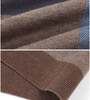 Cedric™ – Moderne Strickjacke - Cardigan - Dunkelbraun / XS