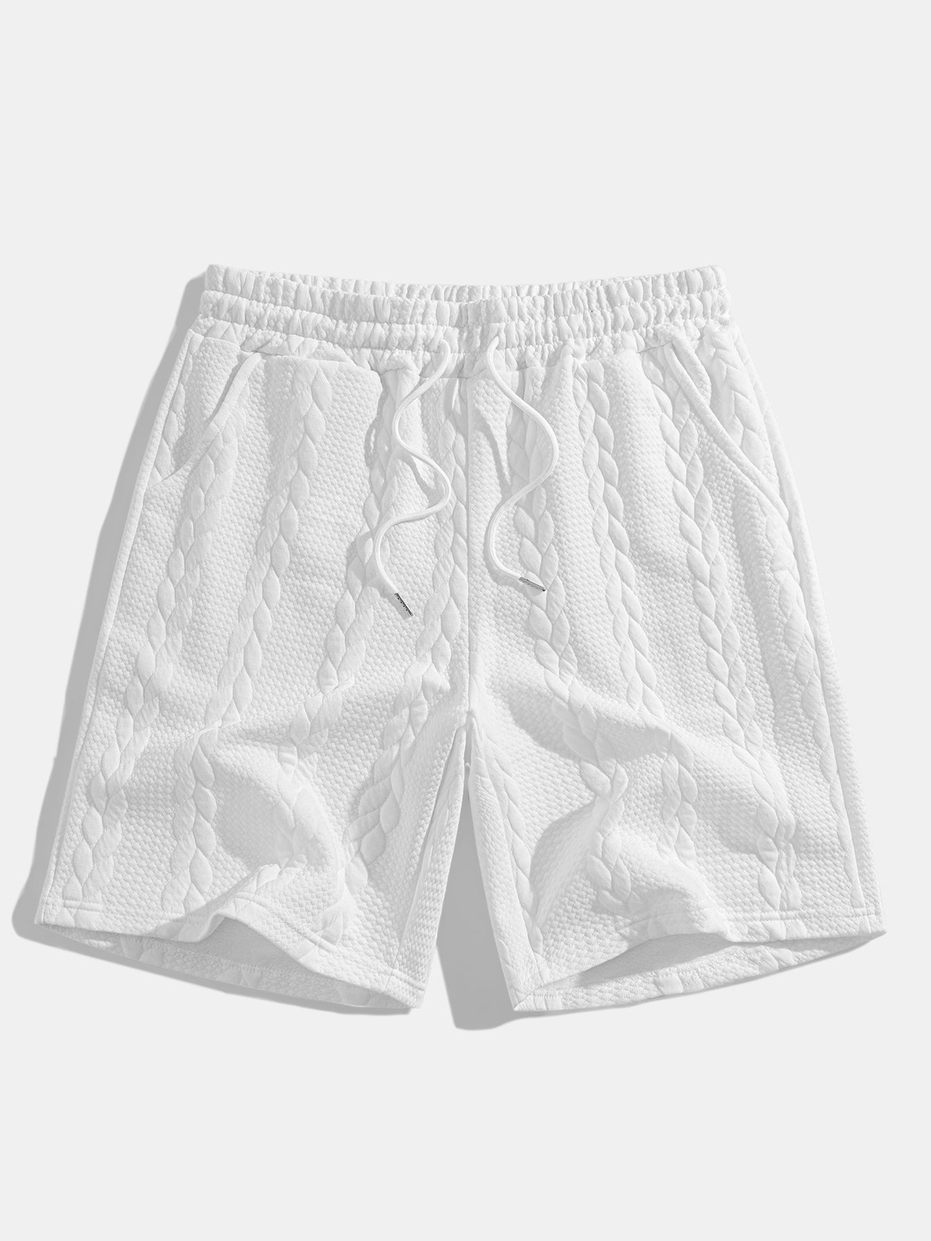 Rudy | Lässiges Relax Fit T-Shirt mit Twist-Jacquard-Shorts