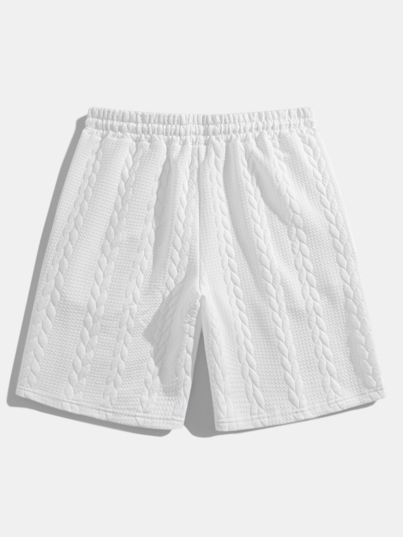 Rudy | Lässiges Relax Fit T-Shirt mit Twist-Jacquard-Shorts