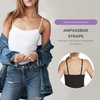 Belen | Figurschmeichelnder Pullover mit eingebautem BH