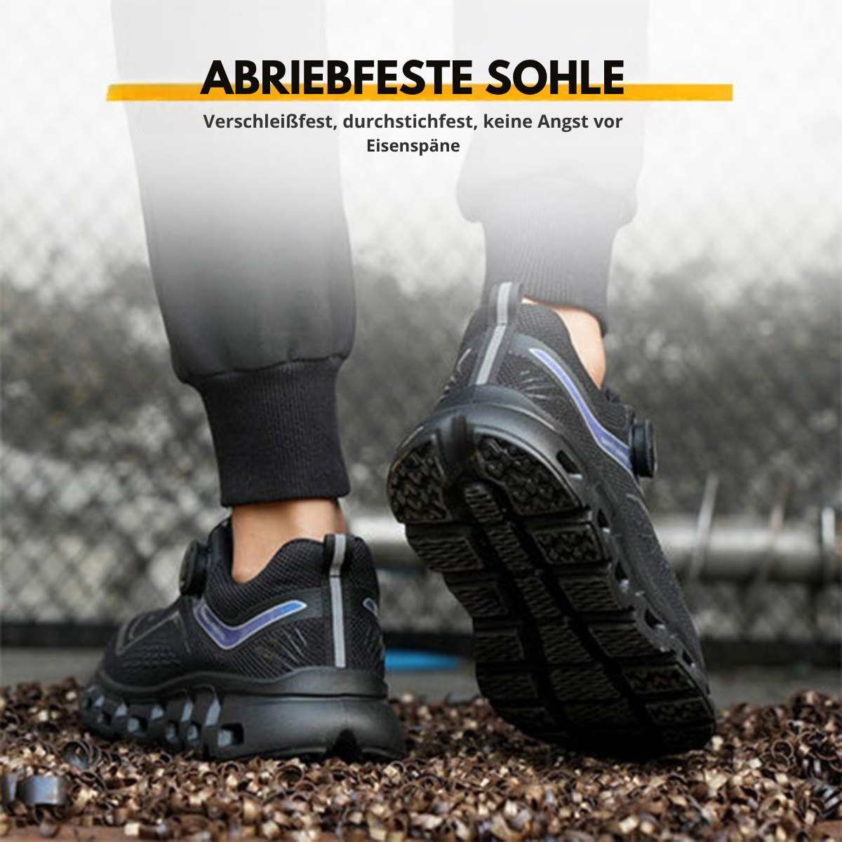 Hunter | langlebige S3 SRC Sicherheitsschuhe für Arbeitsschutz
