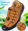 Ethan™ | Aviator Leder-Sandalen mit Wickelzehe
