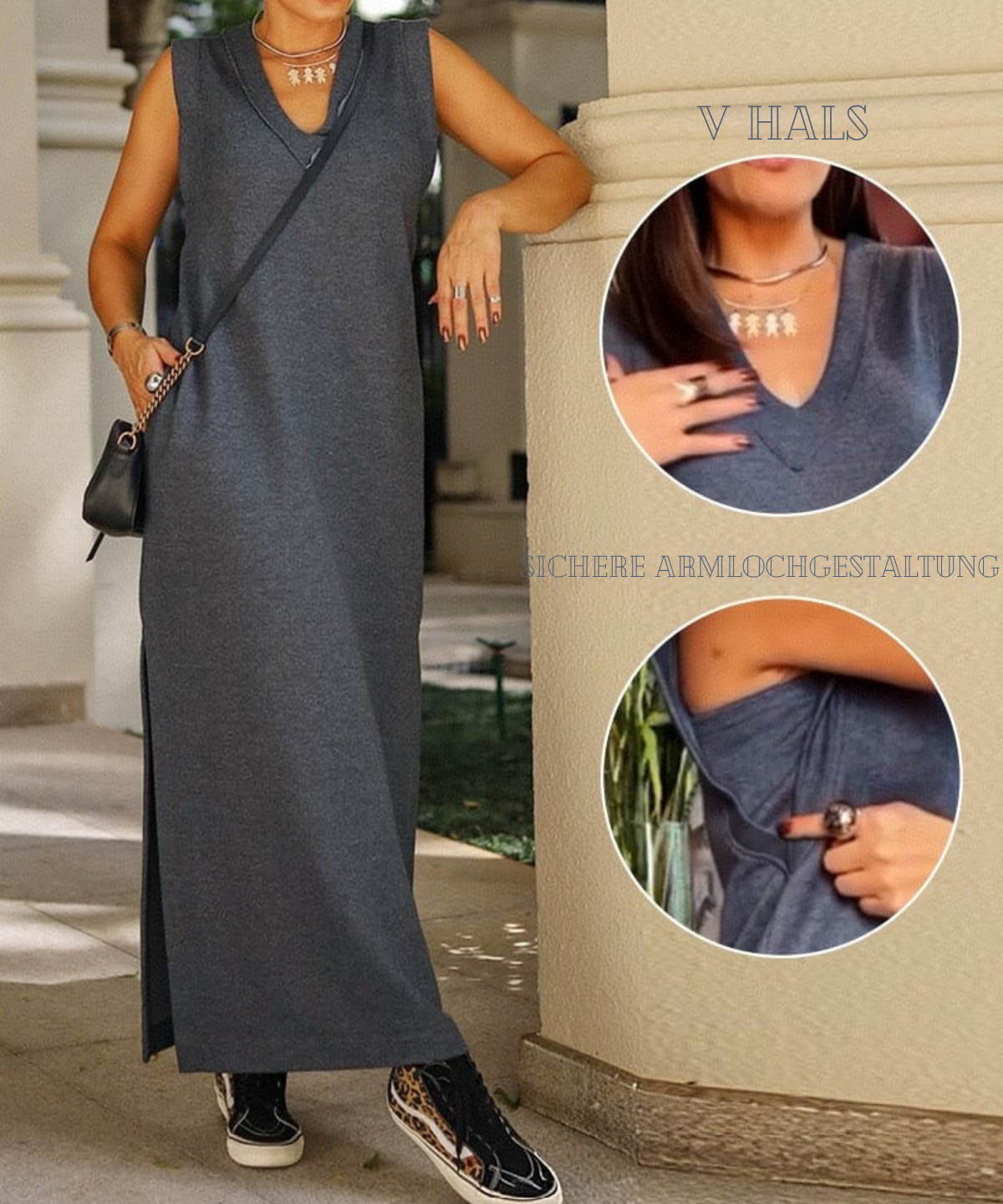 Janelle | stylisches Kleid mit femininem Herzausschnitt