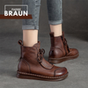 Amber | Modische Damenstiefeletten, Vintage-Leder & stilvoll