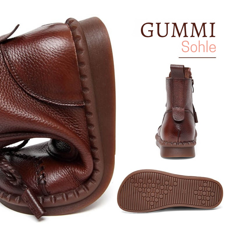 Amber | Modische Damenstiefeletten, Vintage-Leder & stilvoll