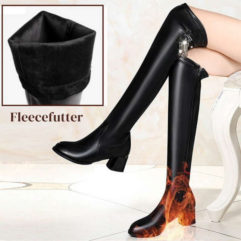 Leah | Elegante Lederstiefel für Damen, klassisch & trendy