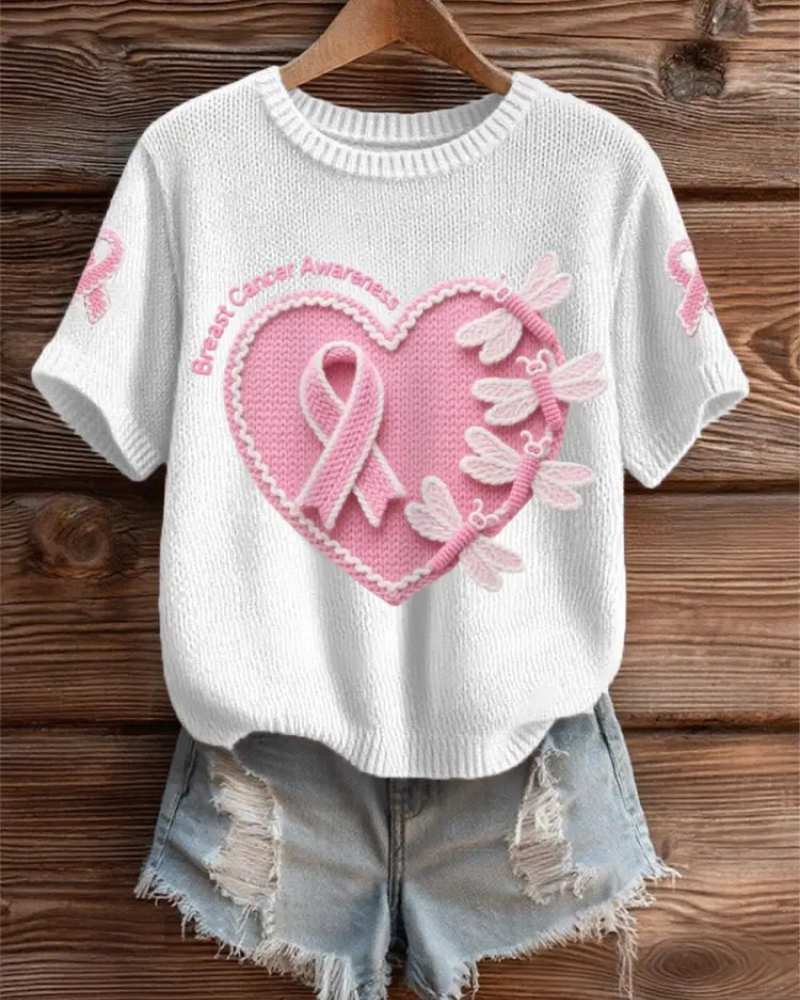 Lillian | Unterstützendes T-Shirt für Frauen, Awareness & modern