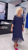Zendie | Feminines Faltenkleid für elegante Anlässe