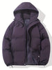 Elcy- Gefütterte Winterjacke mit Kapuze - Violett / S