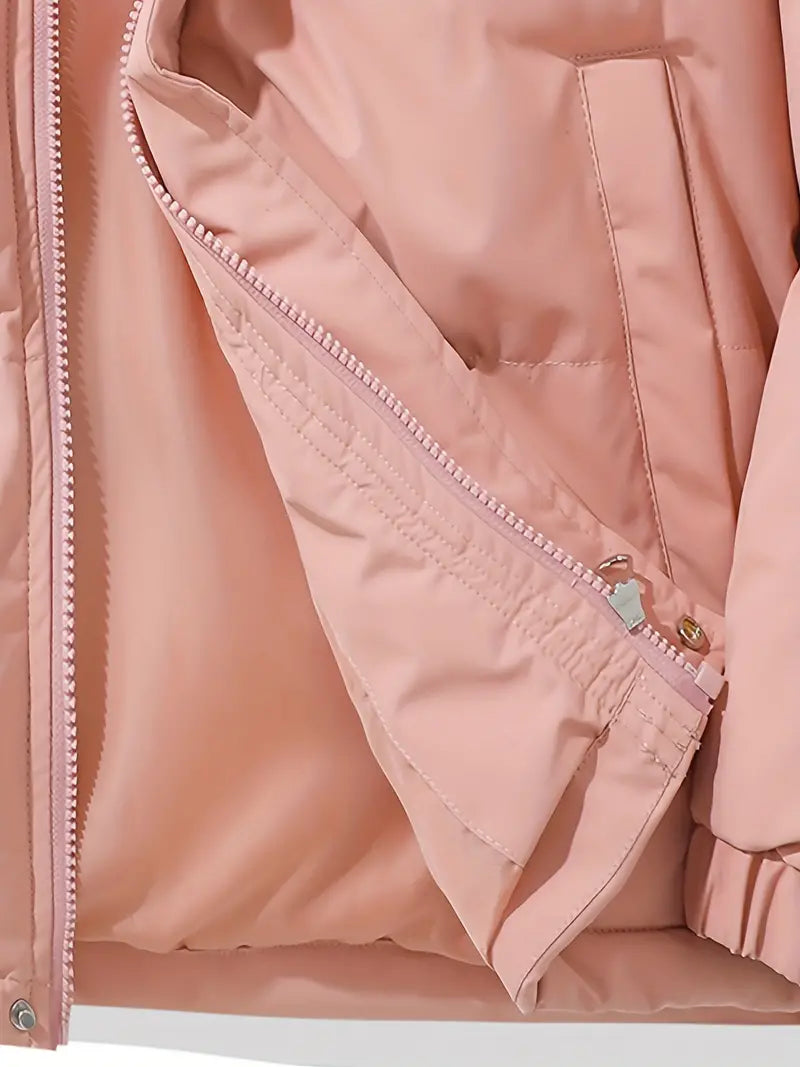 Elcy | Gefütterte Winterjacke mit Kapuze