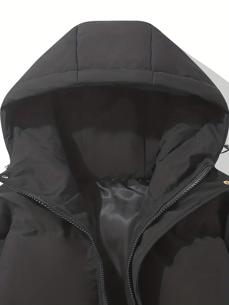 Elcy | Gefütterte Winterjacke mit Kapuze