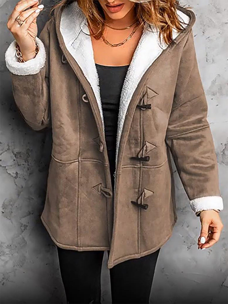 Hilda - Eleganter Herbstmantel - Braun / S