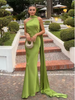 Milani | Zeitloses Maxikleid mit fließendem Umhang