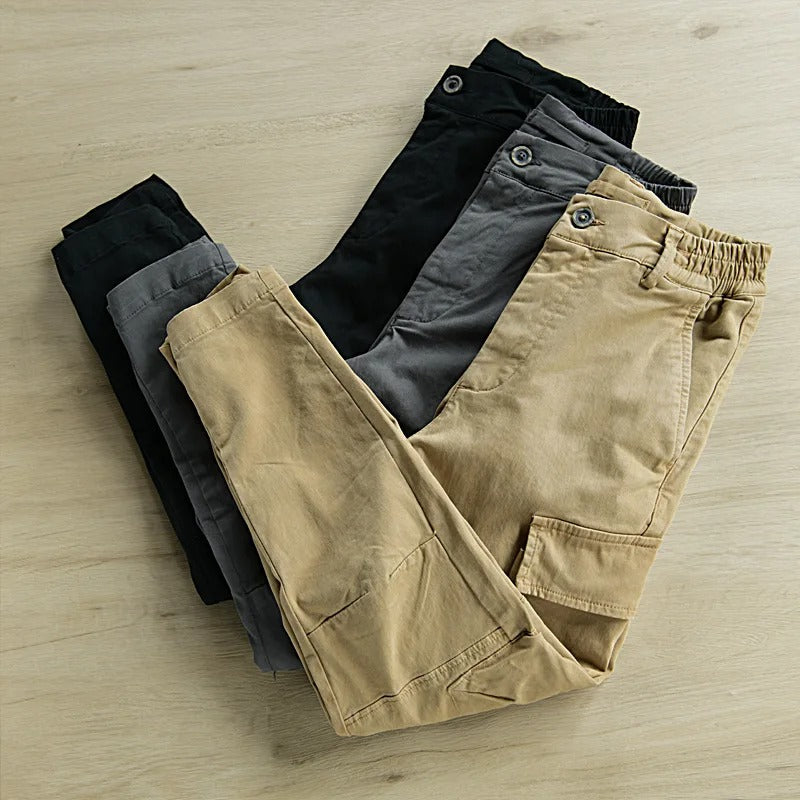 Anthon | Herren-Cargohose mit elastischem Bund