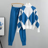 Irish™ | Elegantes Damen Zweiteiler-Outfit - Blau / S