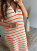 Isa | Luftiges Kleid in Orange
