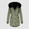 Luana™ | Fellgefütterte Winterjacke - Winter Coats - Grün / XXS