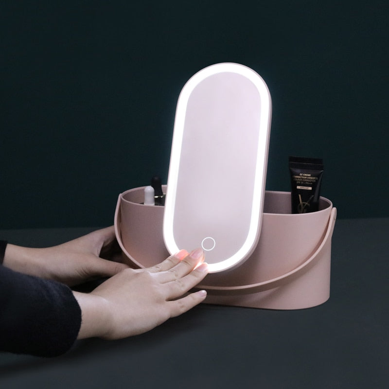 🔥GlamourLichtBox™ | Sei schön und effizient! - Rosa Farbverlauf
