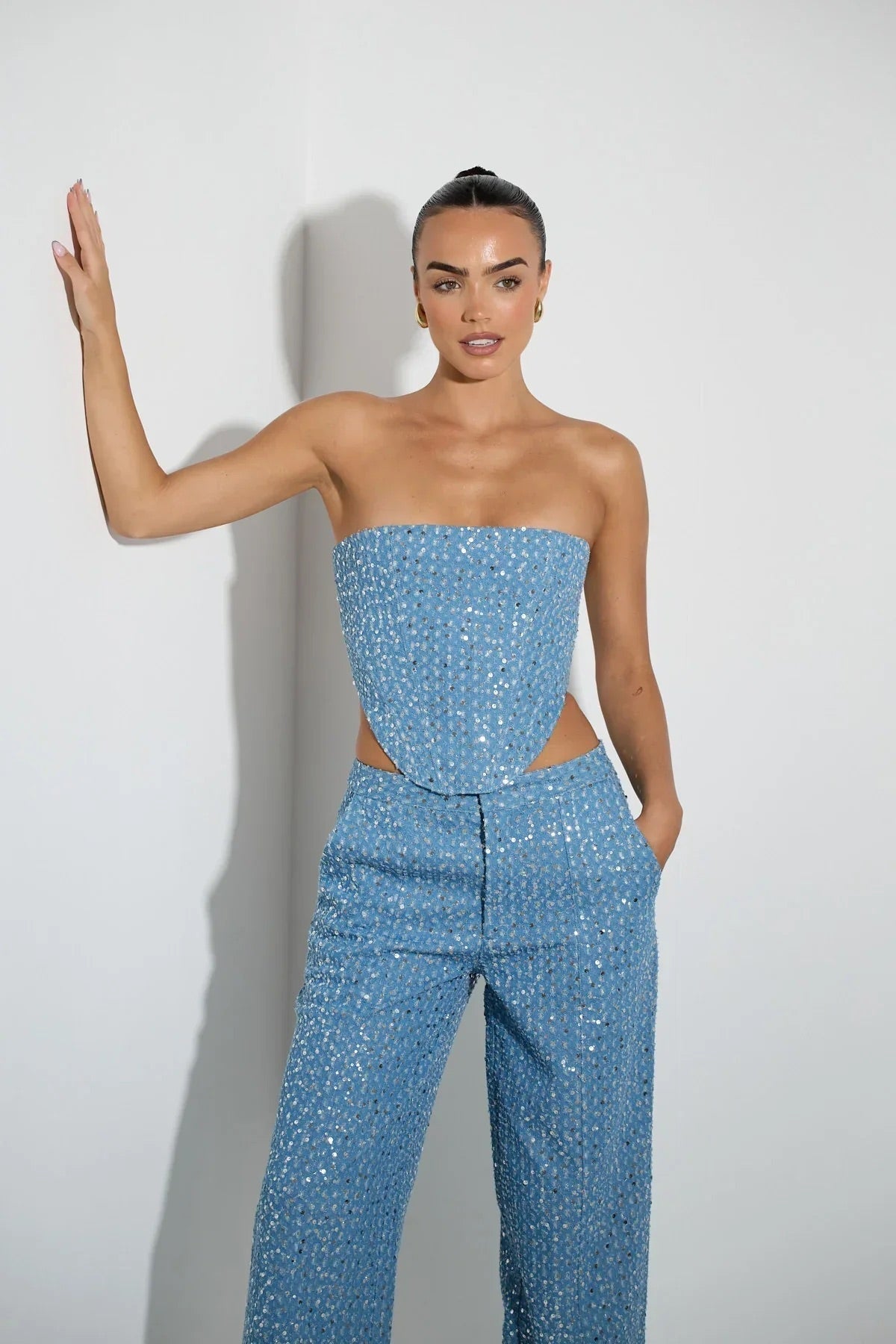 Maya | Stilvolles Frühlings-Set mit Hose