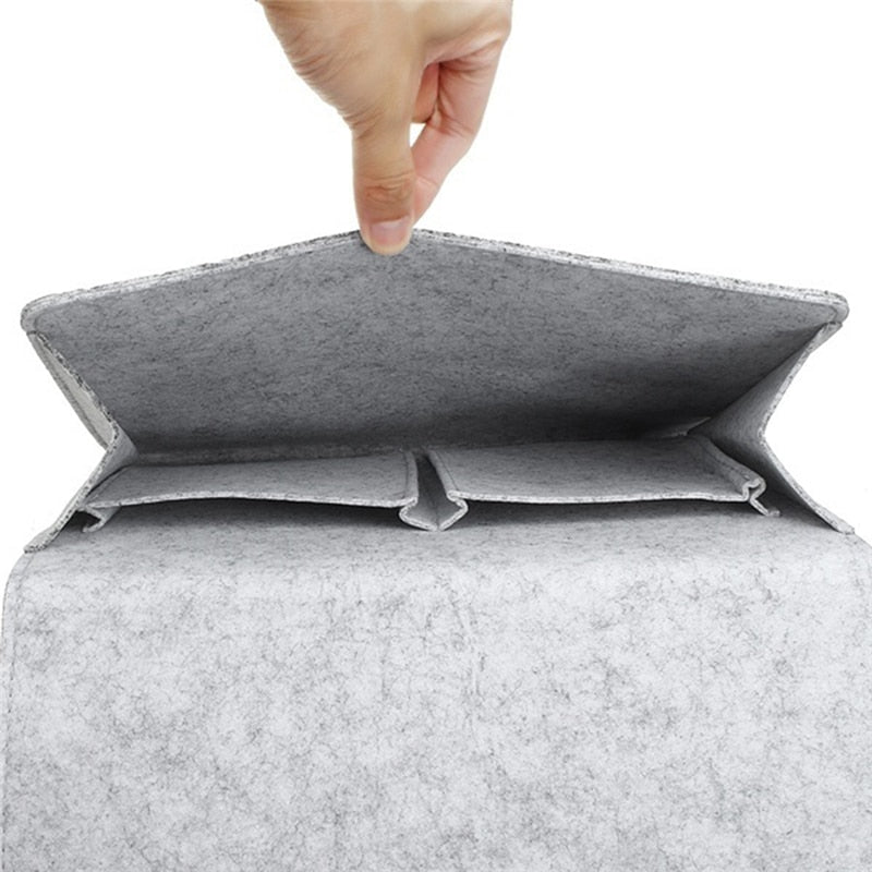 BewahrungsButler™ | Ablagefach mit Anti-Rutsch - Hellgrau / 1+1 GRATIS