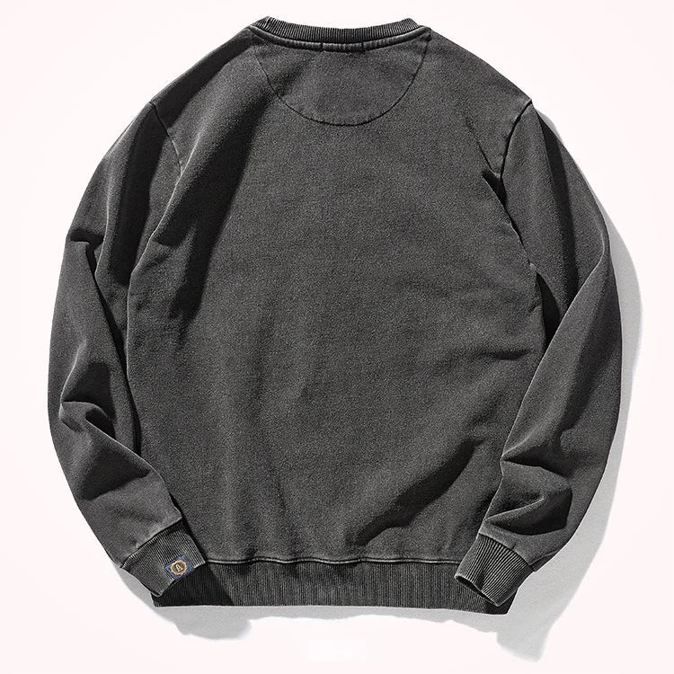 Ethan | Eleganter Baumwoll-Amerikanischer Pullover