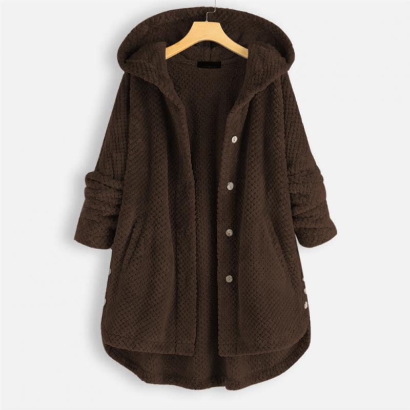 Lilly™ | Komfortable Fleece-Jacke - Braun / S